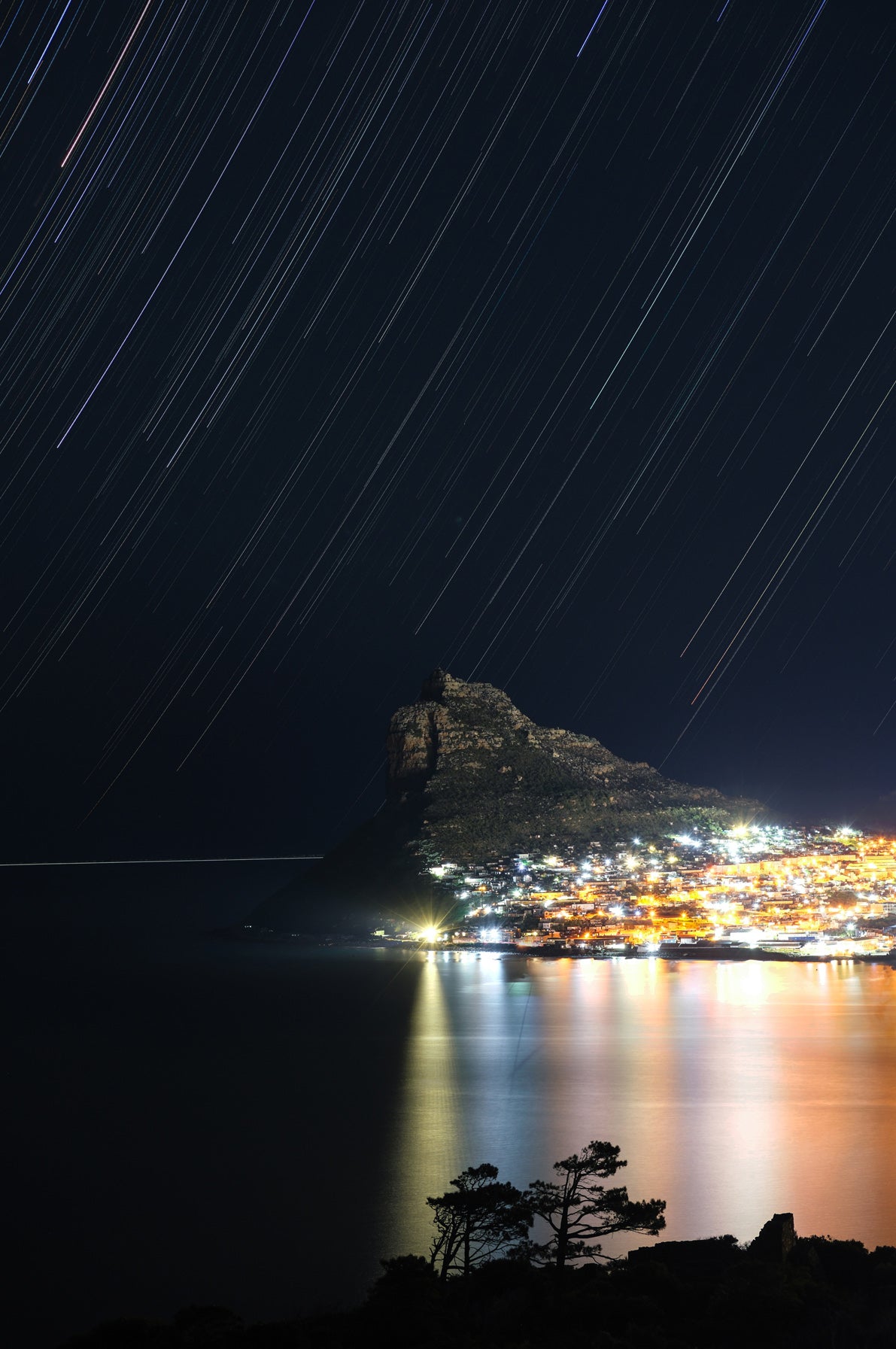 Andrew Baxter | Star Trails Above Sentinel, Hout Bay (2025)