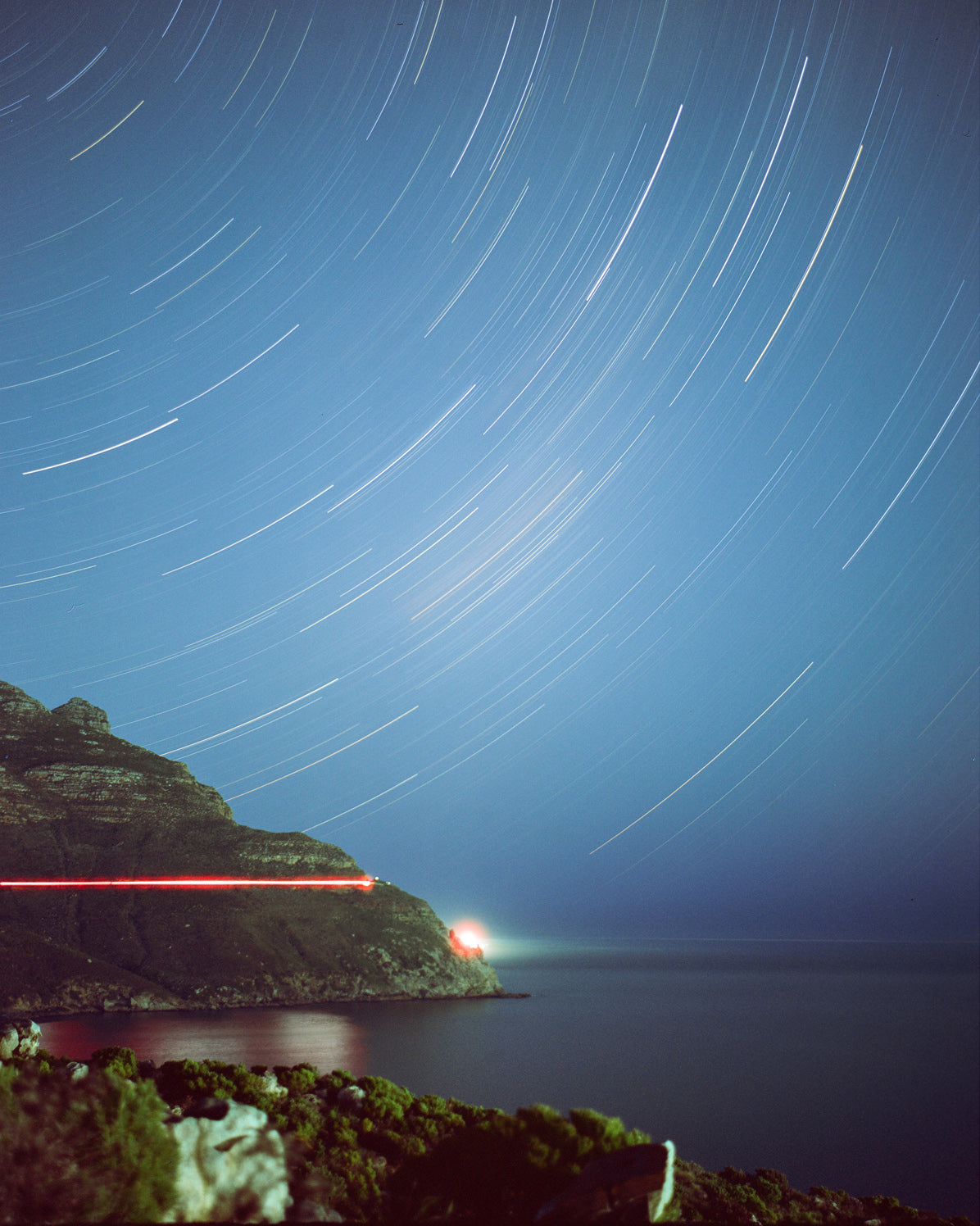 Andrew Baxter | Star Trails, Chapman's Peak (2025)