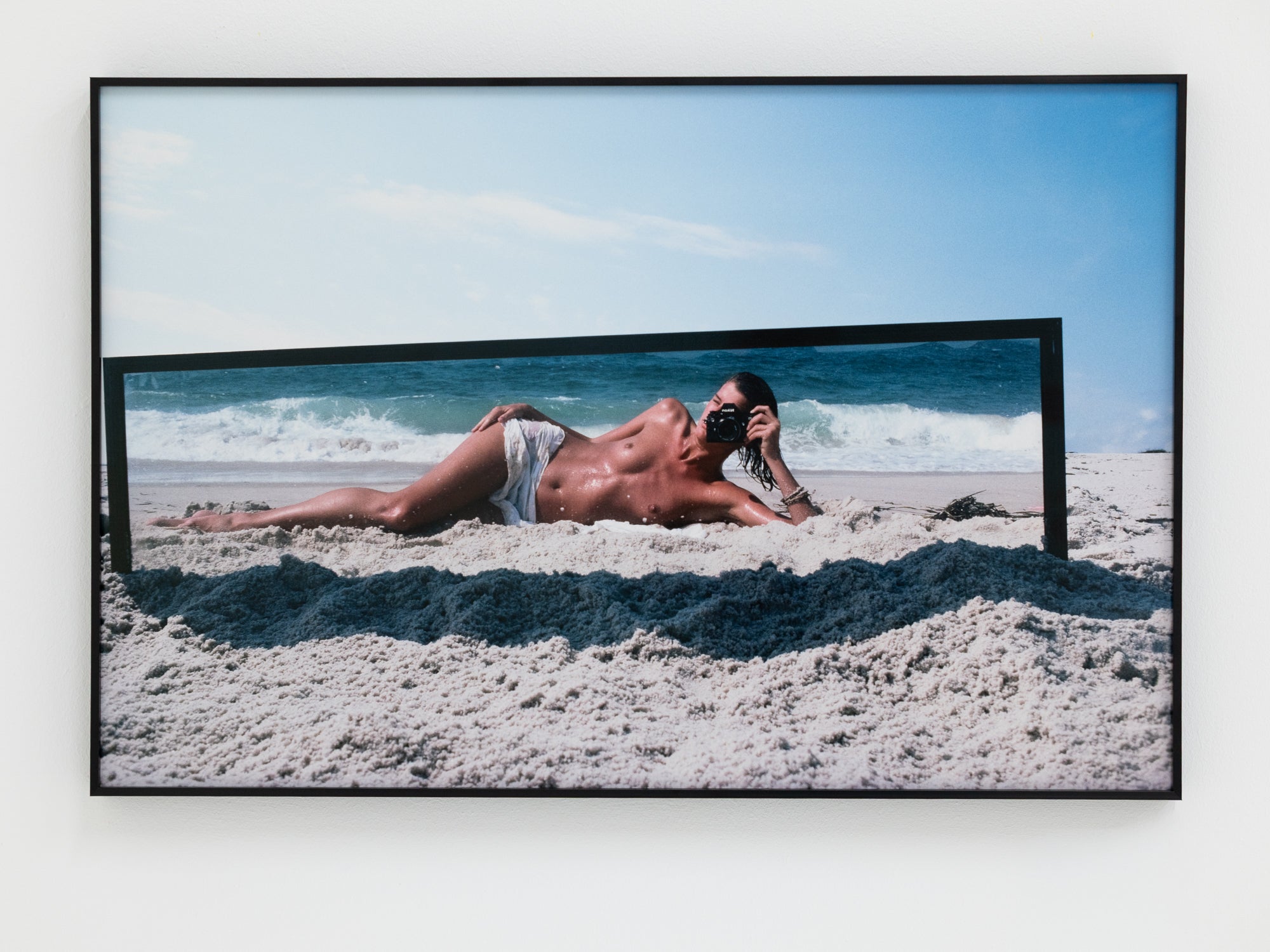Josie Borain | 'Beach Self-Portrait'