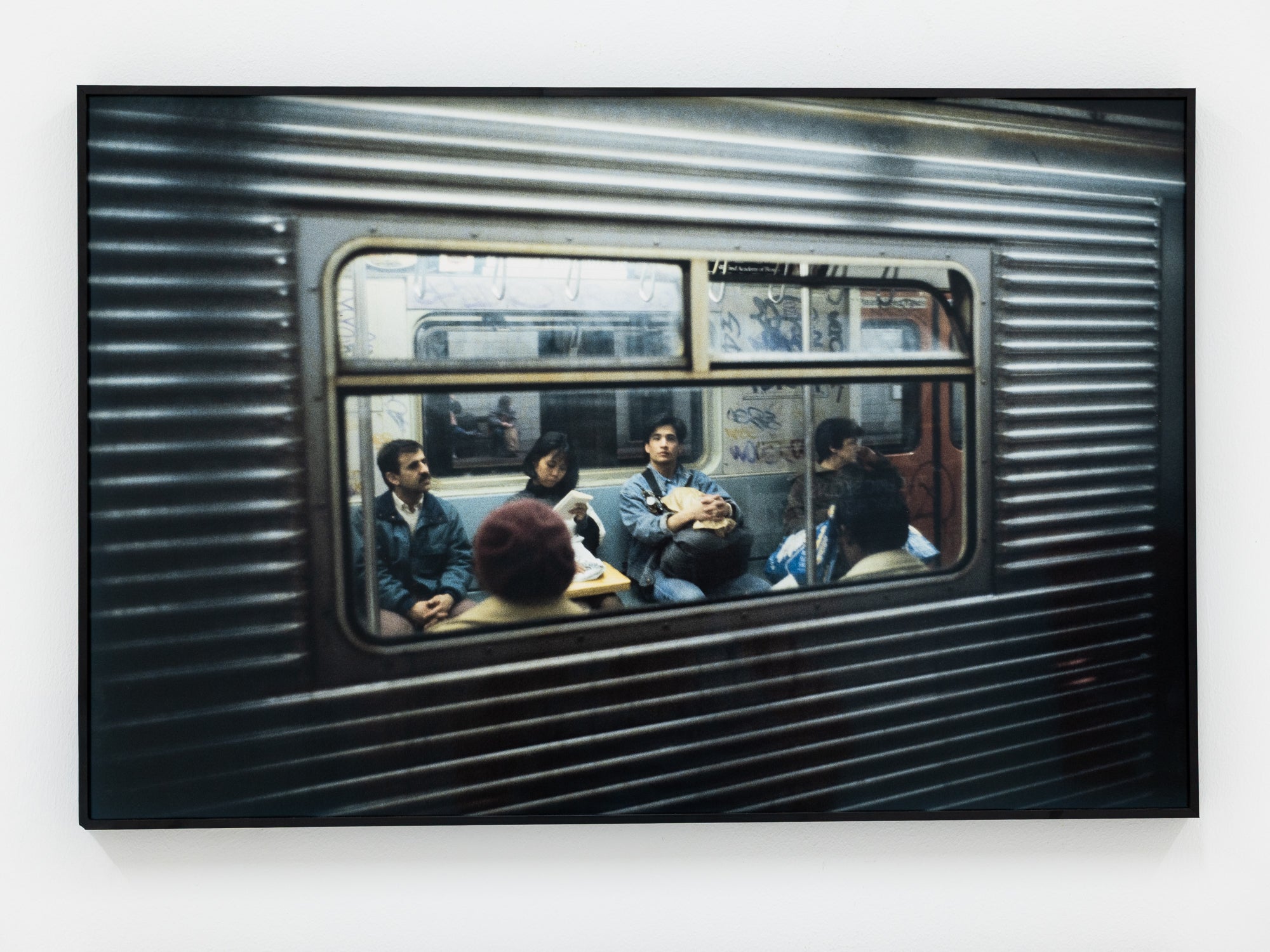 Josie Borain | 'Lone Man in Subway Carriage'