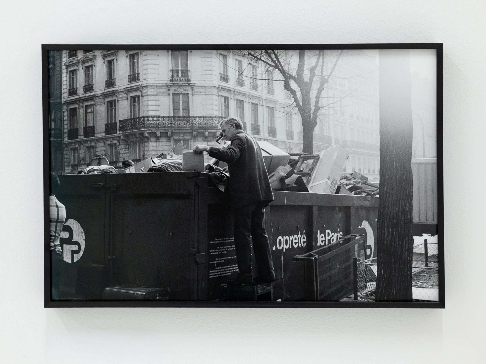 Josie Borain | 'Gentleman Digging in Dumpster'
