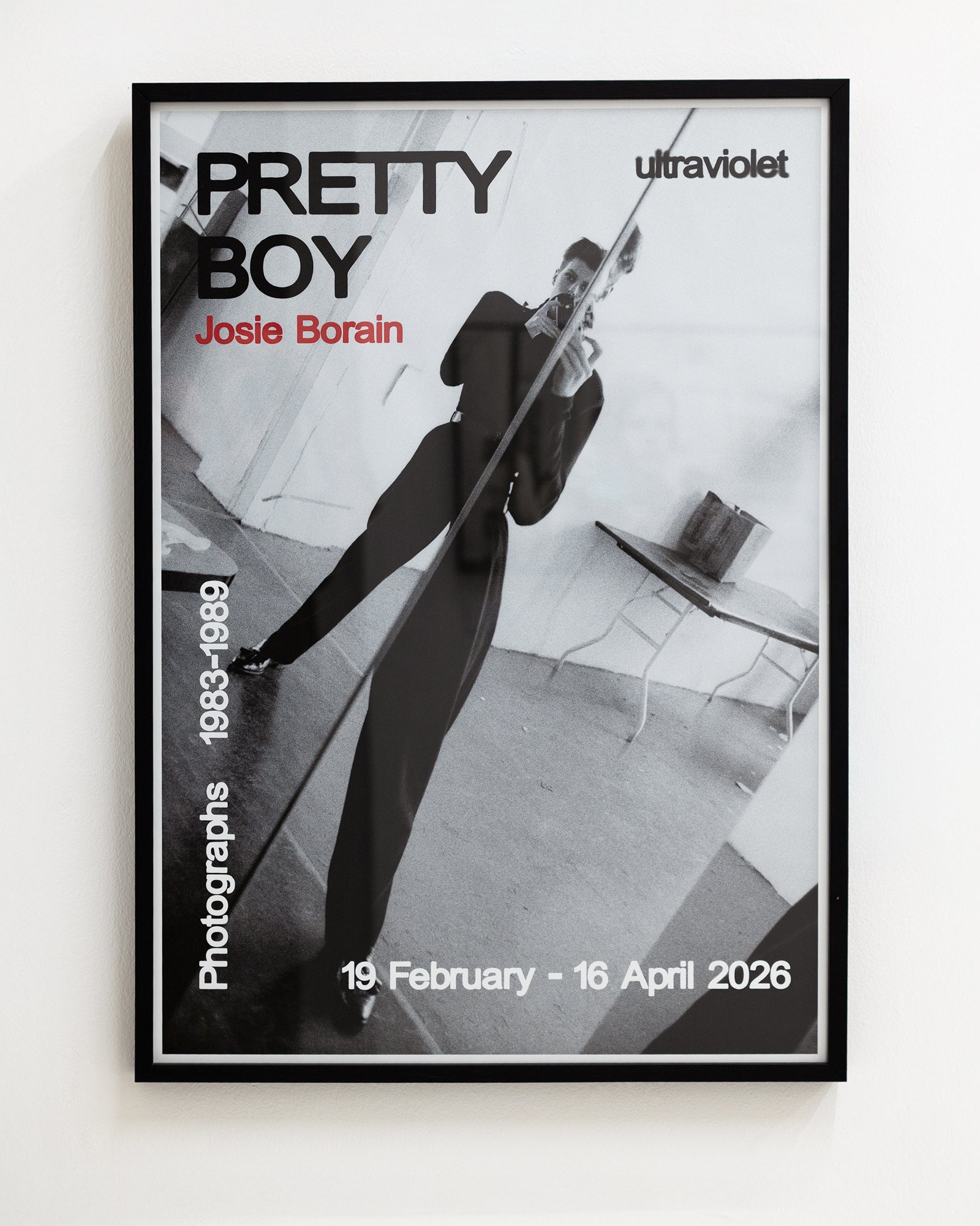 Josie Borain | PRETTY BOY exhibition poster