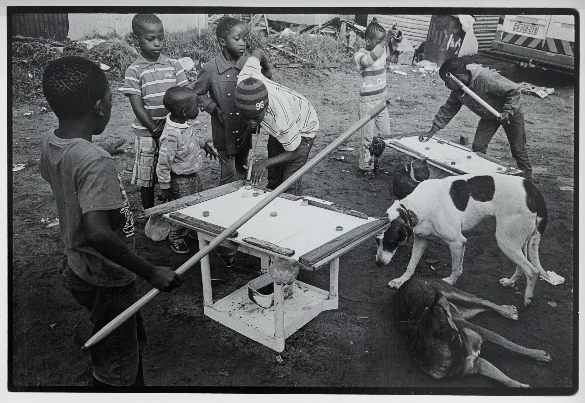 Gary van Wyk | Kids Playing Pool, Masiphumelele (2013)