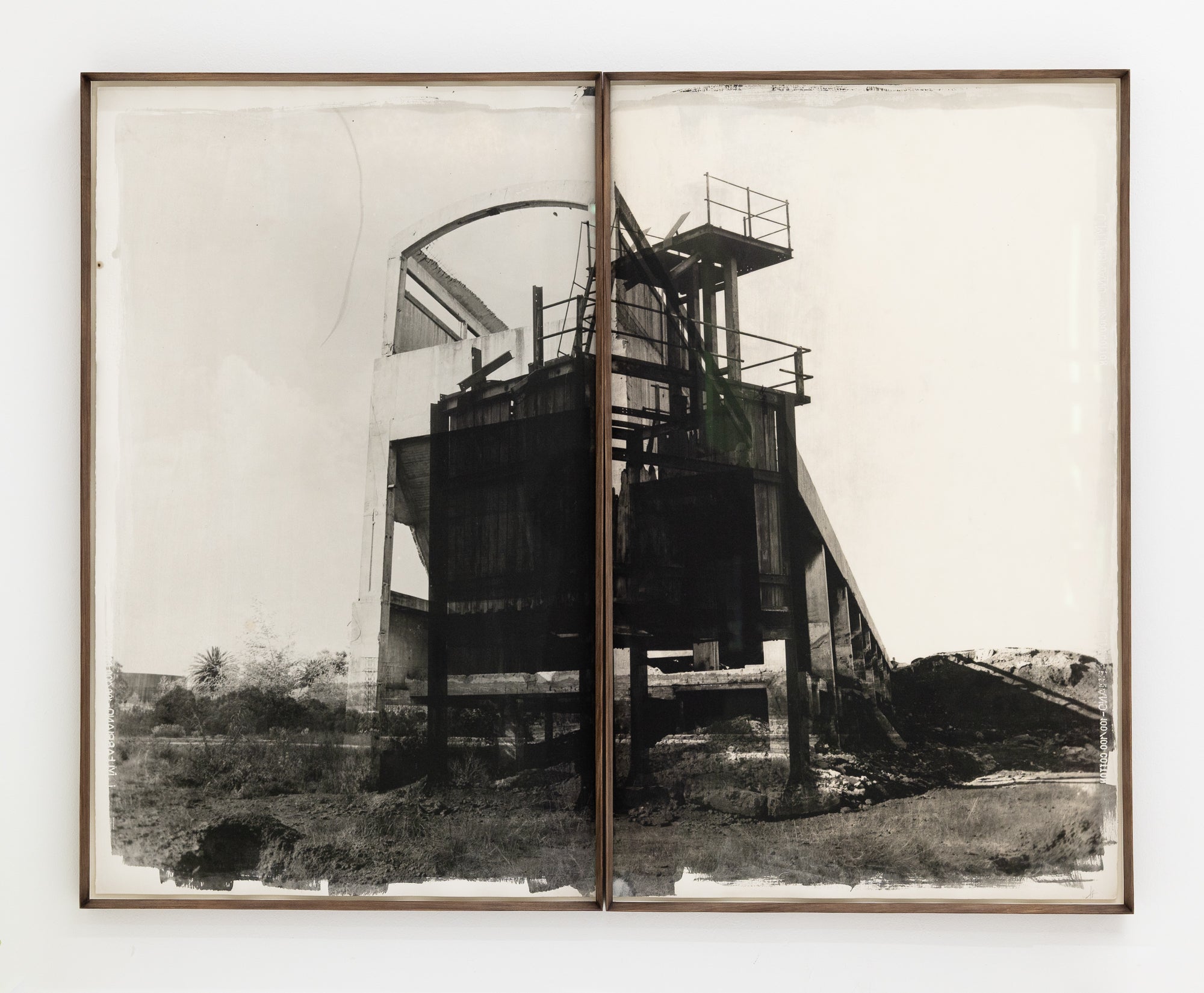 David Bloomer | Extraction Architecture - Diptych (2025)