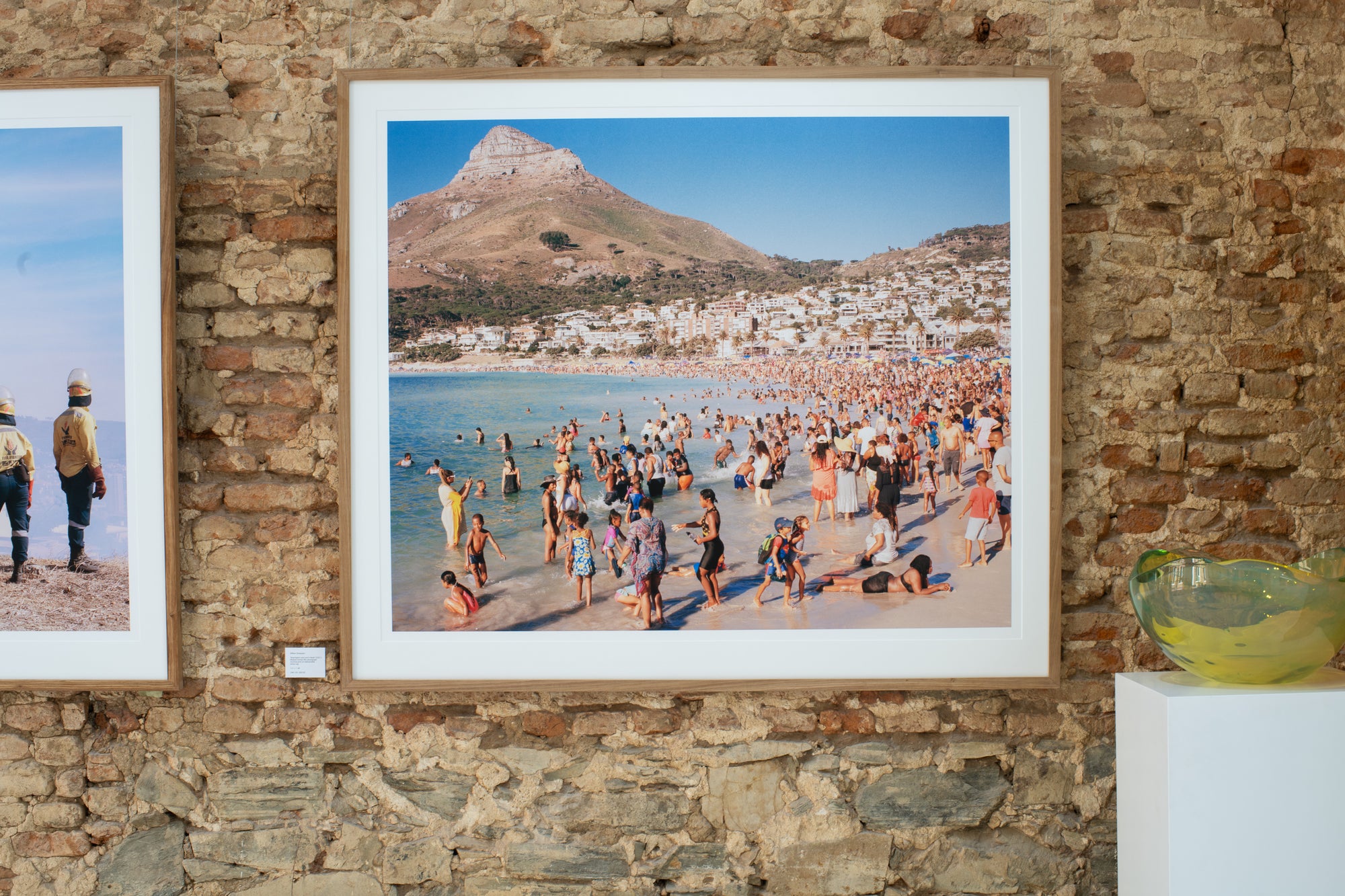 William Sheepskin | Beachgoers and Lion's Head (Cape Town, 2021)