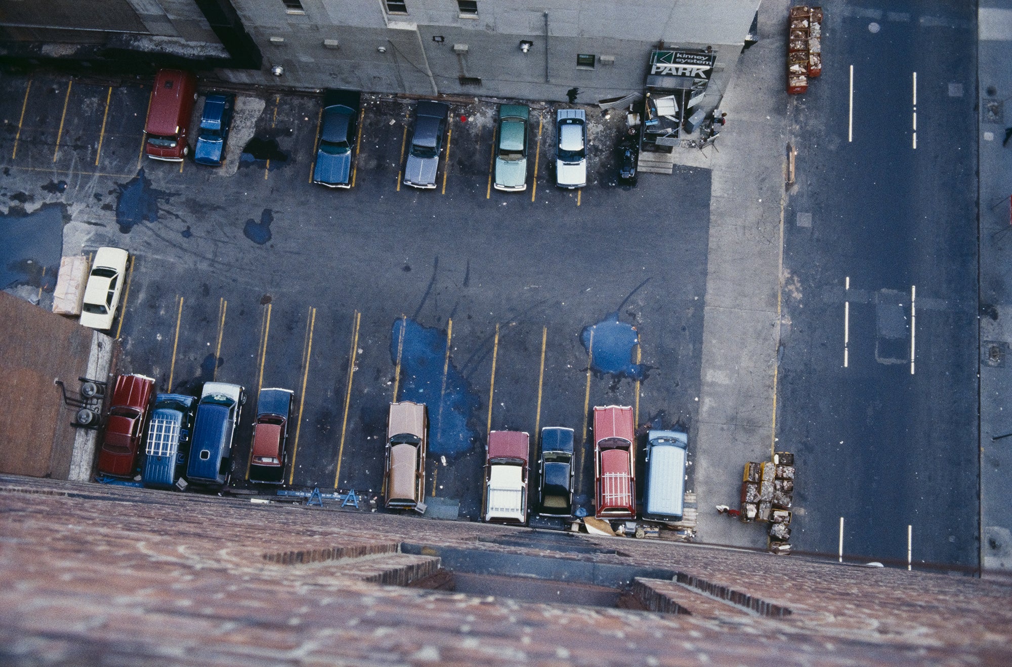 Josie Borain | 'Parking Lot From Above'
