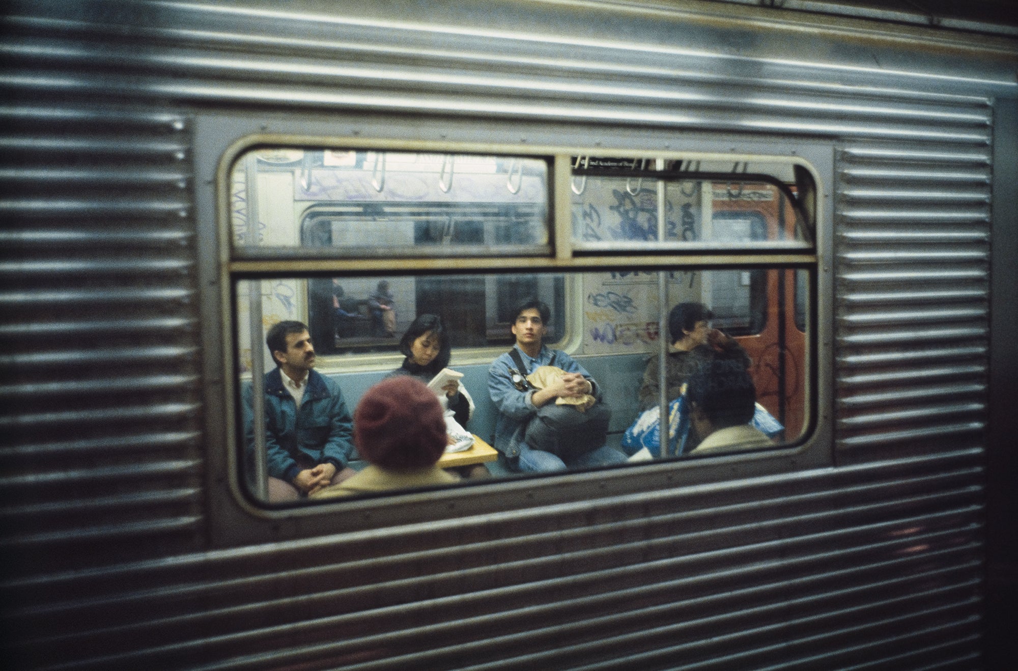 Josie Borain | 'Lone Man in Subway Carriage'