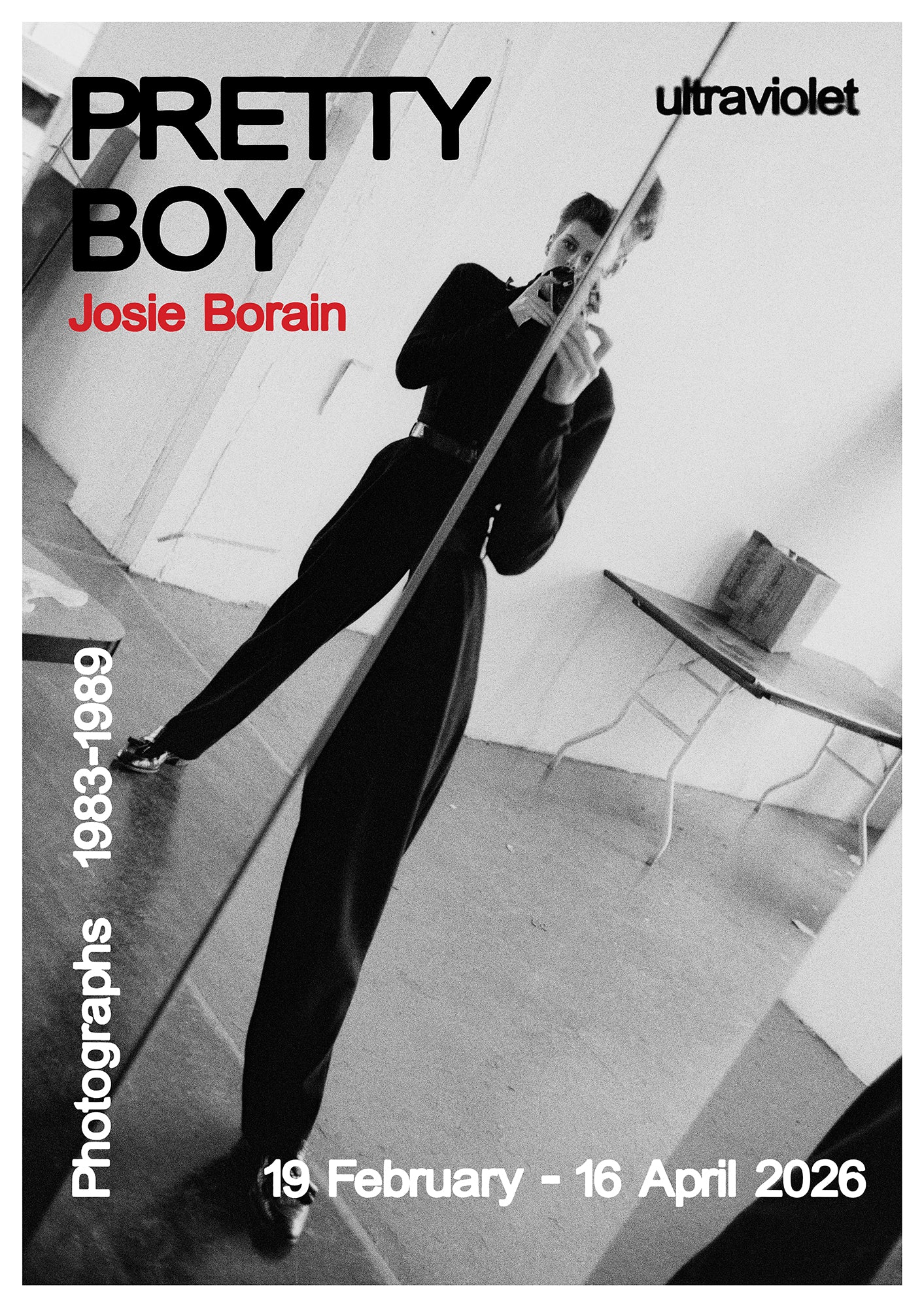 Josie Borain | PRETTY BOY exhibition poster