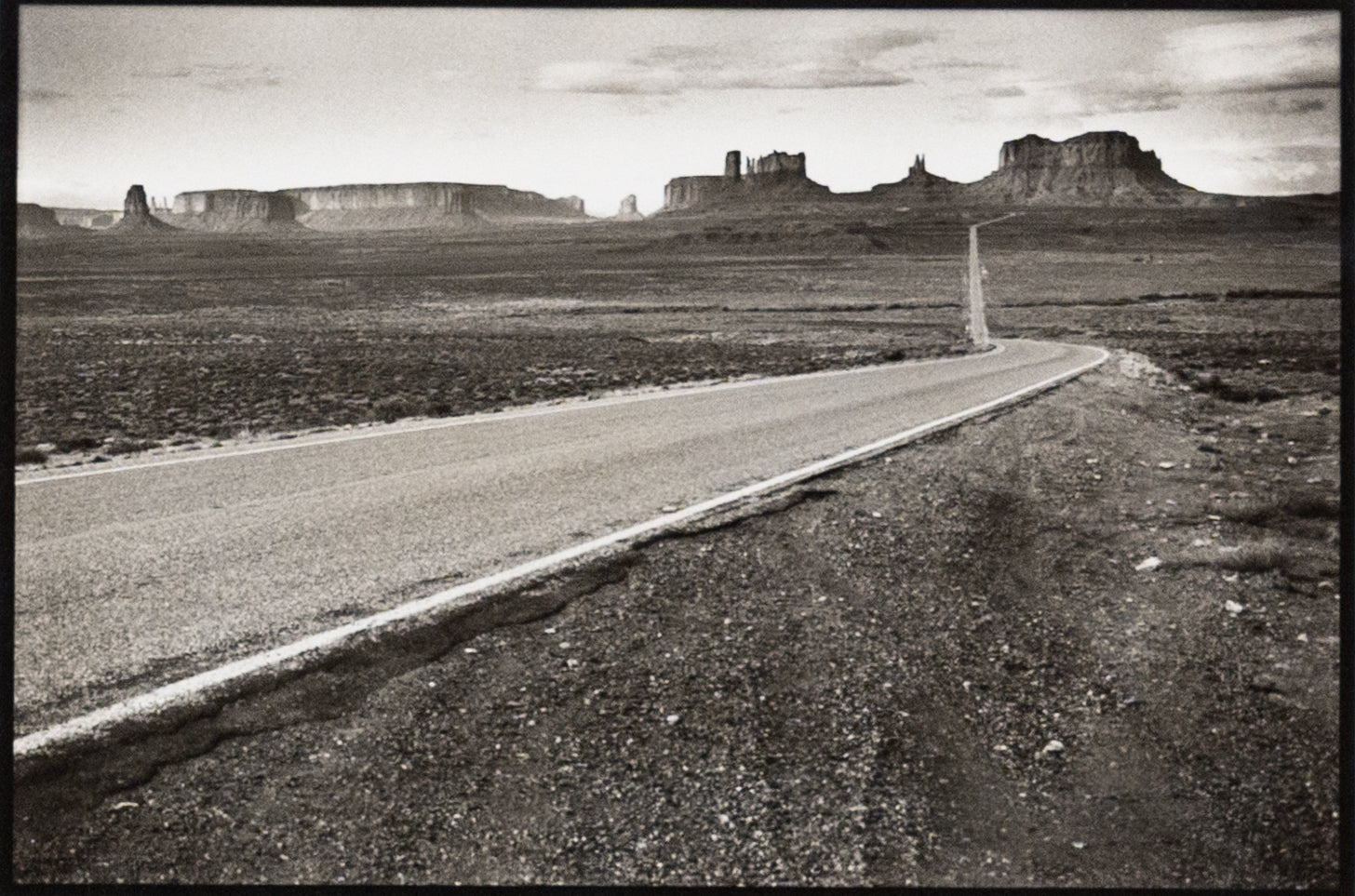 D. David Morin | Road to Monument Valley (Utah, 1992)